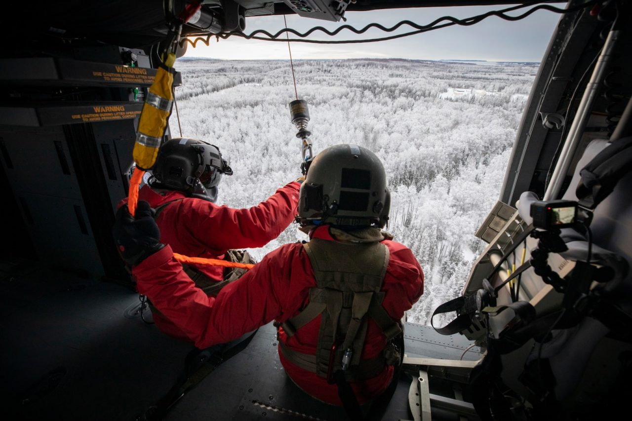 Alaska Troops Medevac Injured Backcountry Skier