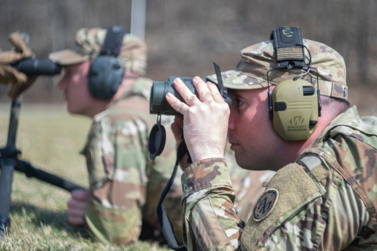 Guard Units Compete in Shooting Match