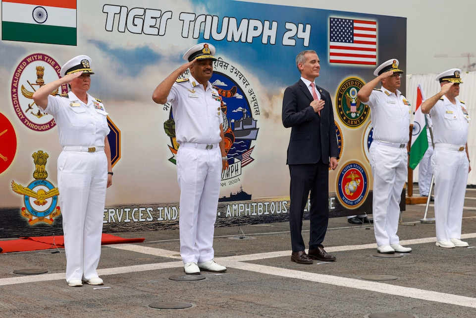 Marines, Sailors Participate in Tiger Triumph