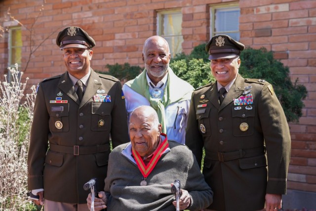 Retired Veteran of 3 Wars Turns 100