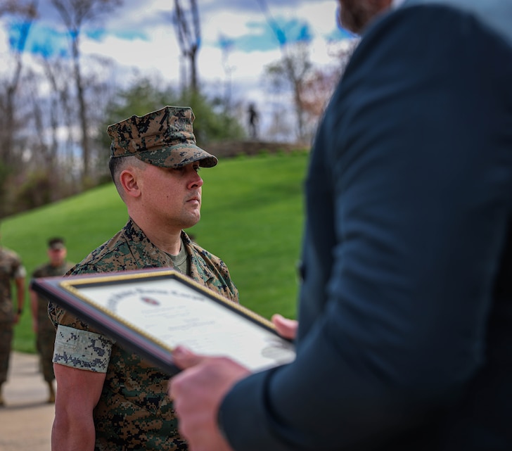Marine Promotes at Top 1% of Rank