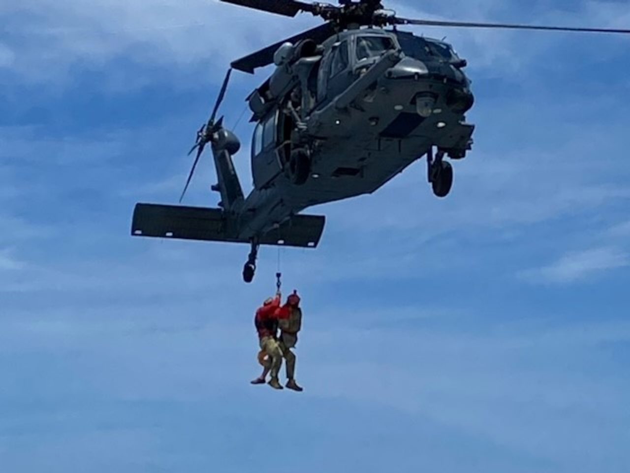 Rescue Squadron Conducts Civilian Medical Airlift